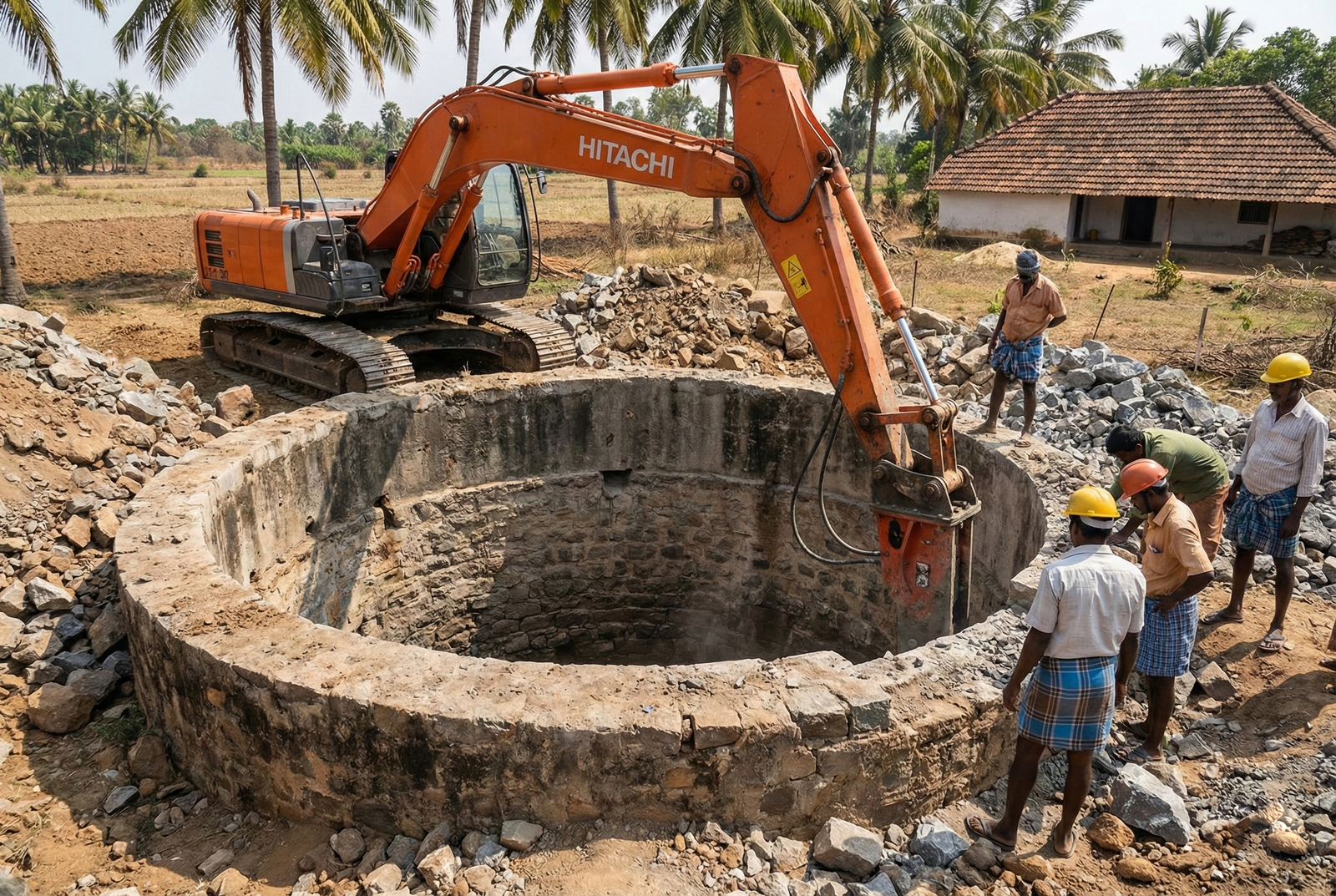 Old Well Deepening Service - Increase water capacity of existing wells